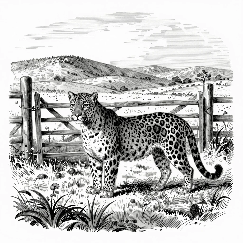 The Mostly True Tale of the Beast of Bodmin Moor - The Exotic Pets Act of 1976 illustration